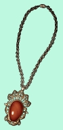 Coral pendant