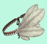 Feather bracelet