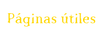 Páginas útiles portada