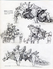 Esboços de Kuromori.