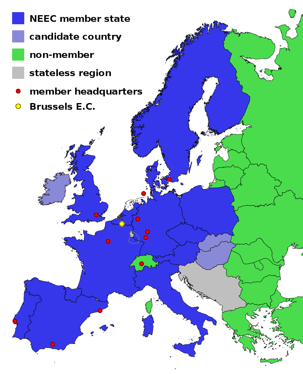 NEEC Map