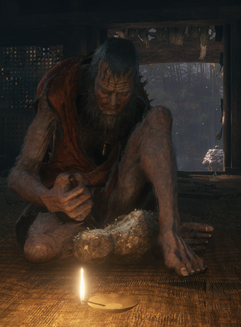 مجسمه‌ساز (Sculptor) .  - Sekiro: Shadows Die Twice