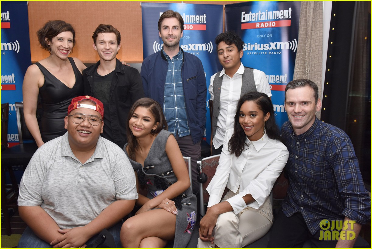 Image - Zendaya-tom-holland-spiderman-cast-comic-con-01.jpg | Shake It Up Wiki ...