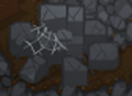 Whackable brick pile