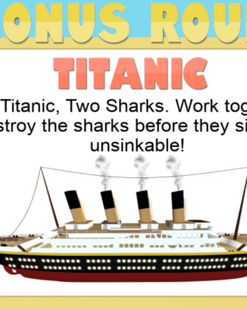 Titanic Round Sharkbite Wiki Fandom - roblox titanic wikia