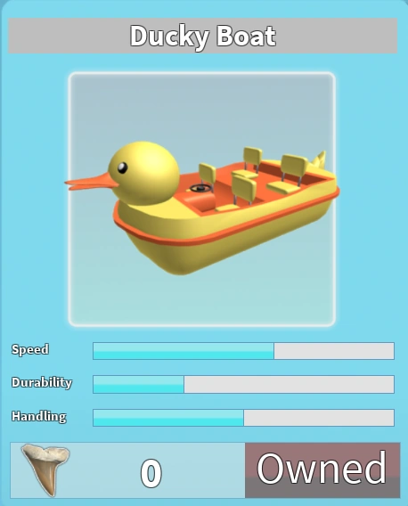 sharkbite ducky boat toy