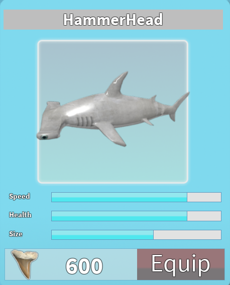 Hammerhead Sharkbite Wiki Fandom - roblox shark bite megalodon
