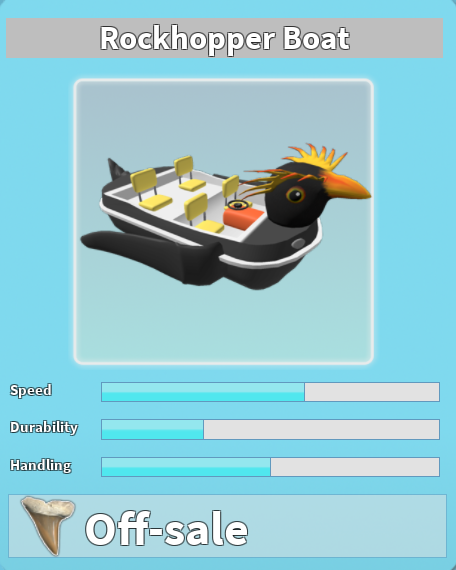 Rockhopper Boat Sharkbite Wiki Fandom - roblox sharkbite codes 2019 wiki