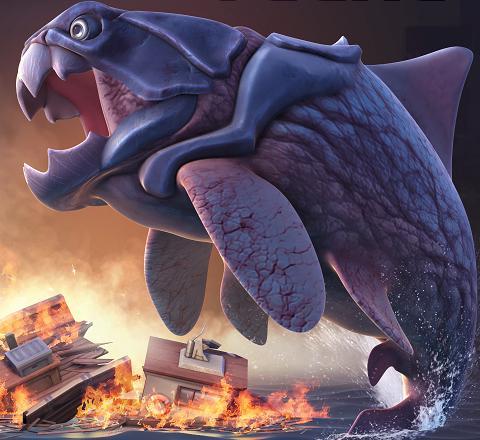 BIG DADDY (DUNKLEOSTEUS) | Sharks of hungry shark evolution Wikia | FANDOM powered by Wikia