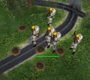 Engineer Infantry Deploying Mines