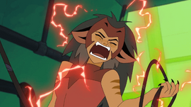 Catra defeated by Shadow Weaver