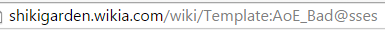 Template address