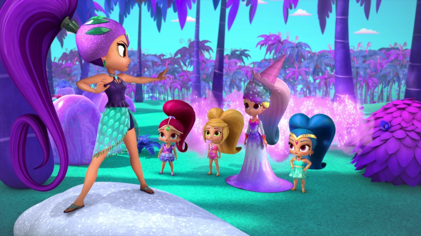 Image Zeta the Sorceress, Nazboo and Leah Shimmer and Shine Freeze