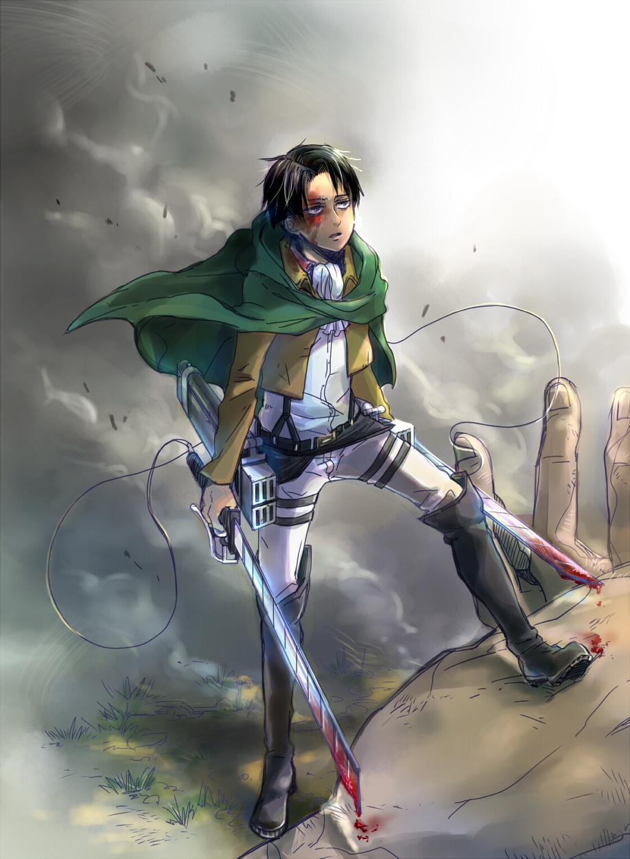 Imagen Rivaille fan art HD.jpg Shingeki no Kyojin Wiki