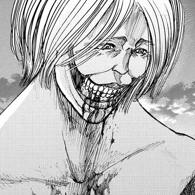 Imagen - Titán Sonriente Manga.png | Shingeki no Kyojin Wiki | FANDOM