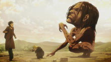 Ymir tras devorar a Marcel