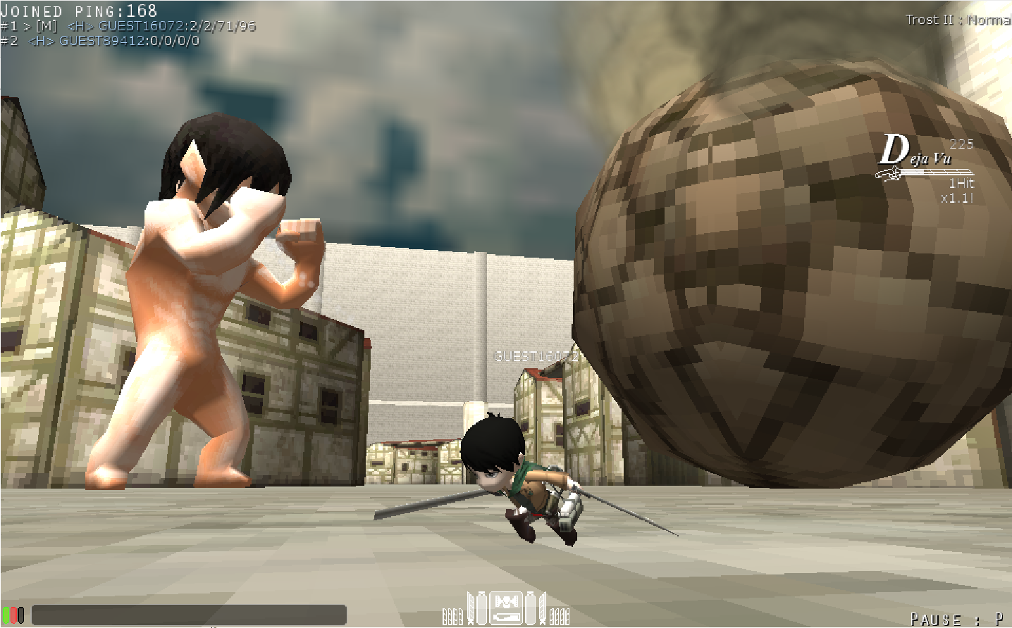 attack on titan tribute game by fenglee
