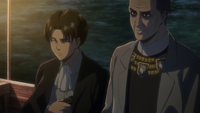 Levi keeps an eye on Nick