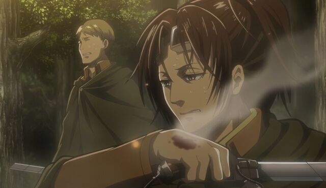 File:Hange and Moblit show discontent with their defeat.jpg