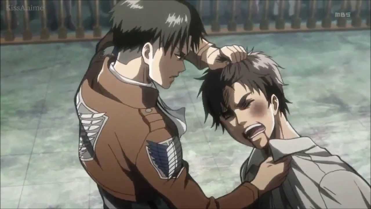 Immagine LEVI beats eren.jpg Shingeki no Kyojin Wiki