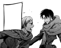 Erwin convince Levi