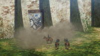 The King closes the Walls