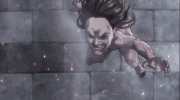Ymir combattant les Titans