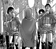 Hitch and Marlo suprised by Levi and Mikasa