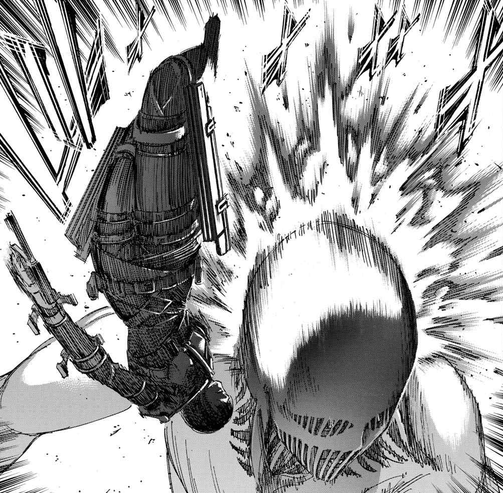 Image - Mikasa flips over the War Hammer Titan.png | Attack on Titan ...