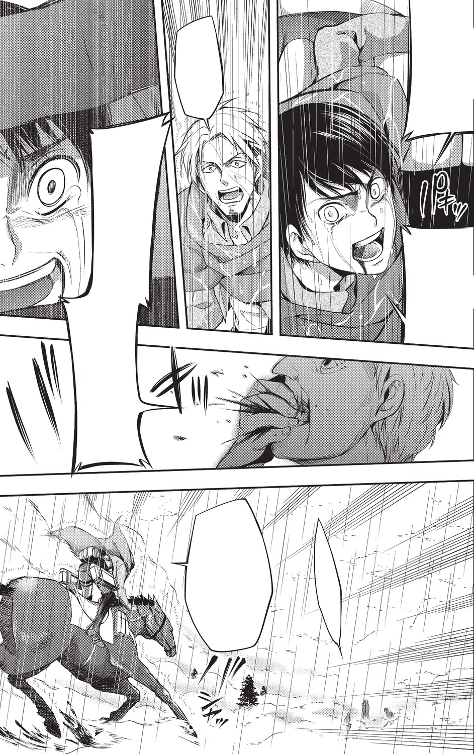 Levi gets back to his squad