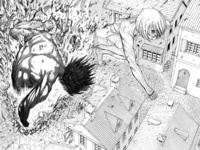 Eren contro Annie a Stohess