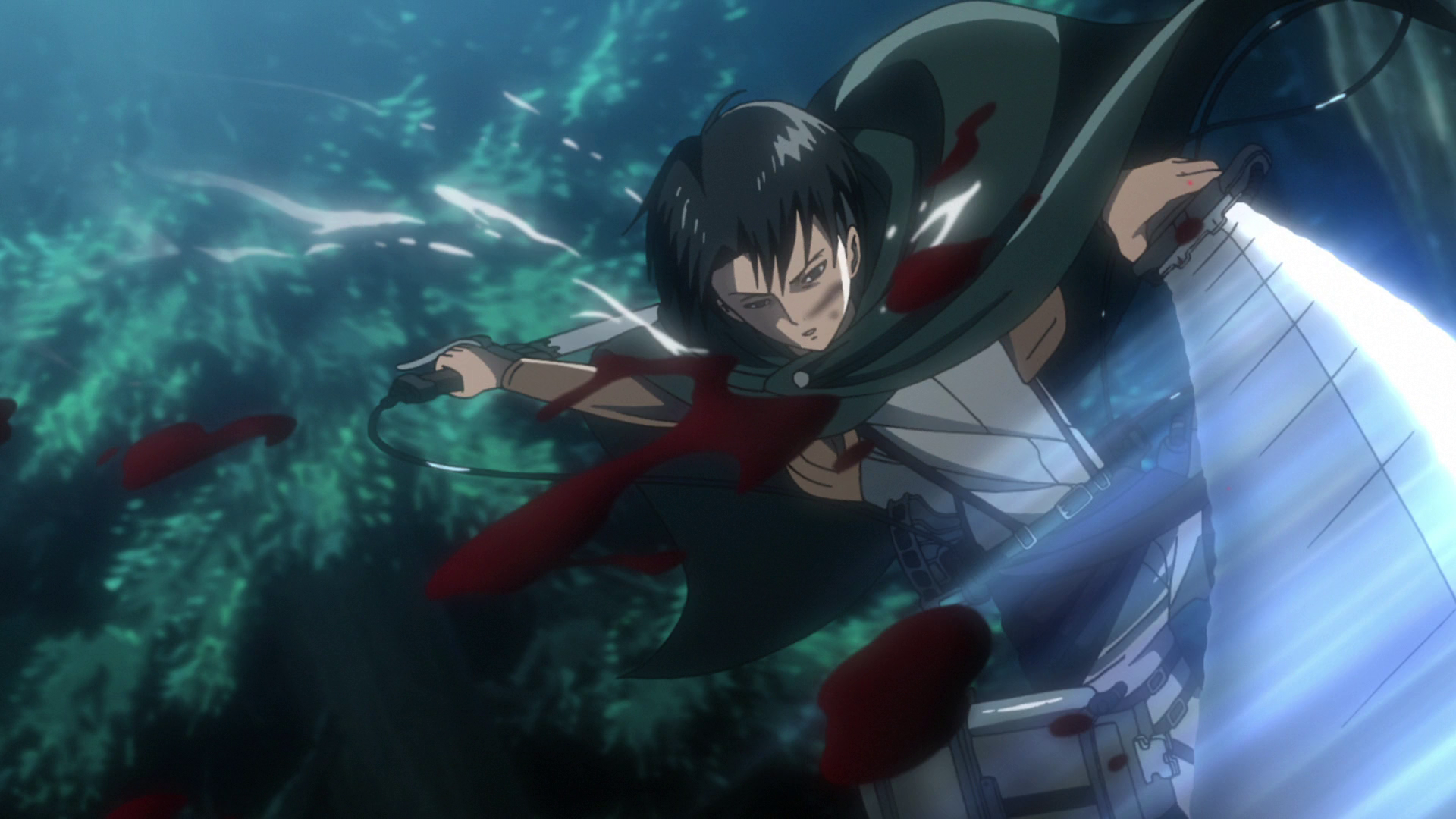 Image - Levi saves Oluo.png | Attack on Titan Wiki | FANDOM powered by ...
