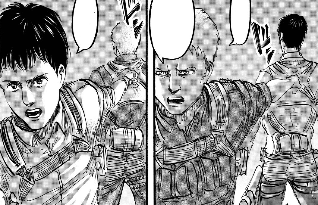 Image - Bertolt and Reiner Say Goodbye.png | Attack on Titan Wiki