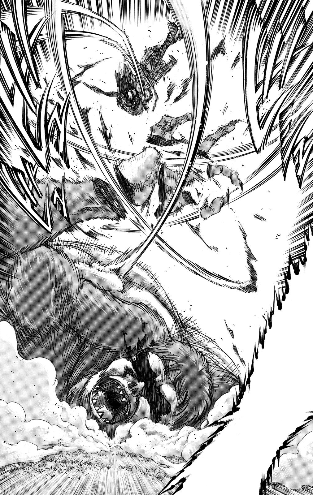 Image - Levi shreds the Beast Titan.png | Attack on Titan ...