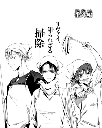 Levi S Unknown Cleaning Attack On Titan Wiki Fandom