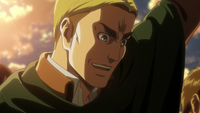 Erwin enjoys the crowd's enthusiasm