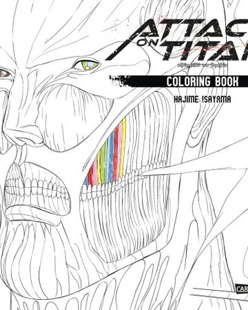 Attack On Titan Coloring Book Attack On Titan Wiki Fandom