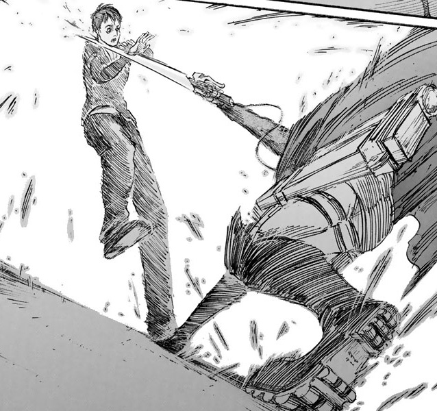 Image result for attack on titan manga titans dying