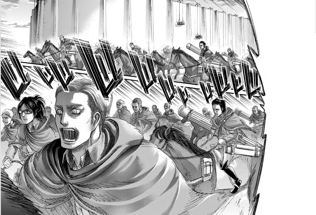 Night Of The Battle To Retake The Wall Chapter Attack On Titan Wiki Fandom