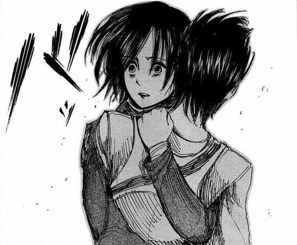 File:Mikasa embraces Eren.jpg