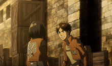 Eren refuses mikasa