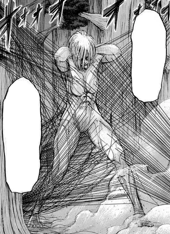 Female Titan Attack On Titan Wiki Fandom,Optical Illusion Two Faces In One Drawing