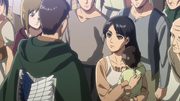 Carla, Keith et Eren bébé