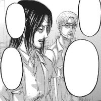 Eren i Zeke w Liberio