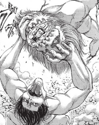 Galliard Jaw Titan Manga This Is Mentioned In Chapter 95 Page 21 1,700 years after her death, one or several of the quarreled eldian houses that were subservient to the founding titan in 843 approximately, marcel galliard, a marleyan soldier, was chosen to hold the jaw titan and use. desing records