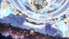 Nahane’s spaceship above the Tokyo Station
