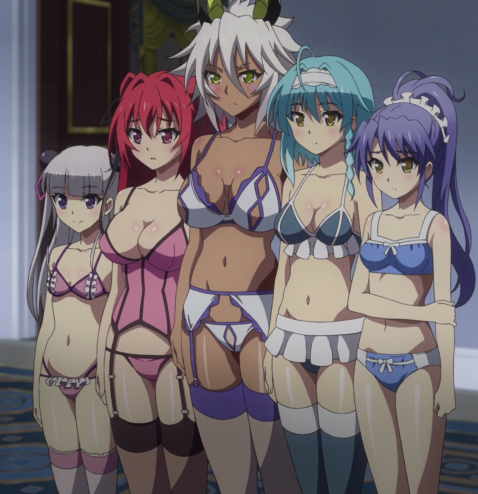 Shinmai Maou No Testament Light Novel Image - Shinmai Maou no Testament BURST Girls.jpg | Shinmai Maou no