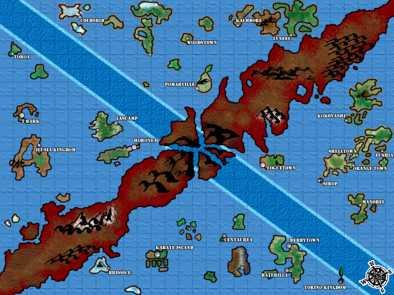 33+ Mapa De One Piece PNG - Mapa Tores