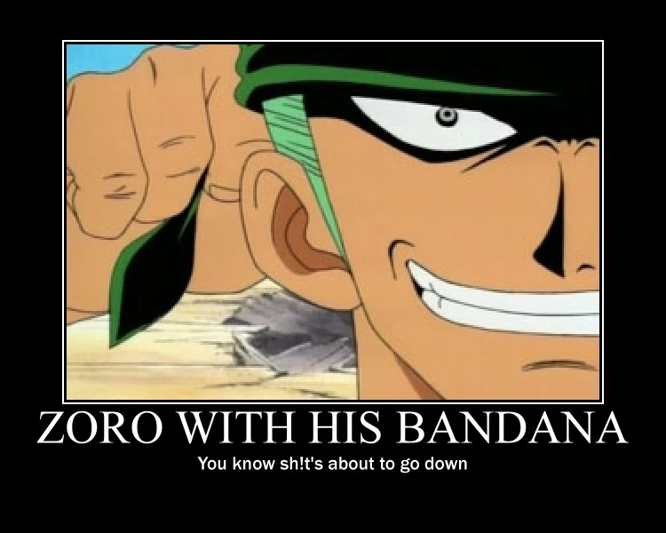 Image Zoro with bandana.jpg One Piece Ship of fools Wiki FANDOM powered by Wikia