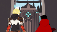 Runy and Jaune together in the auditorium